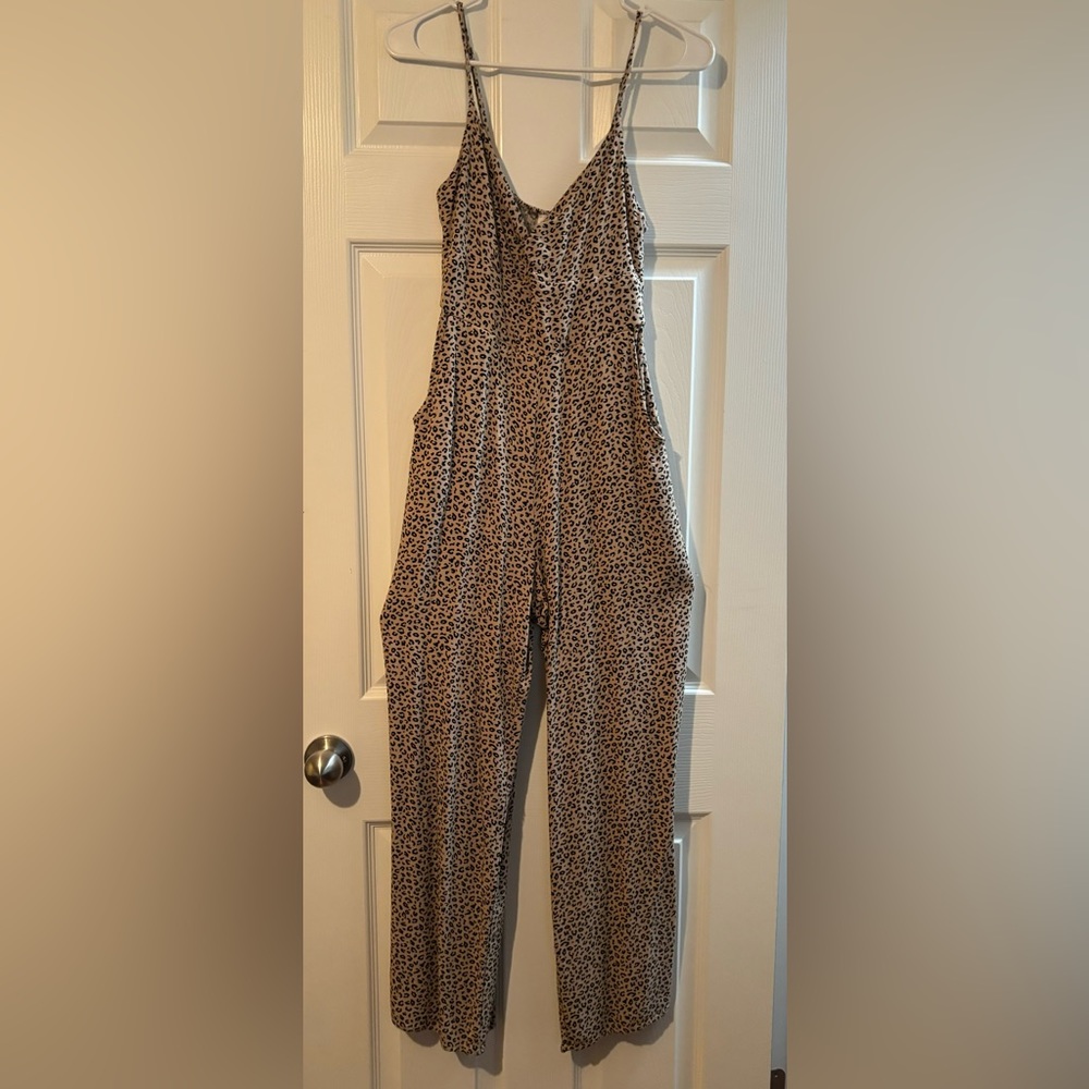 Blue Rain, Leopard Print, Stunning Jumpsuit